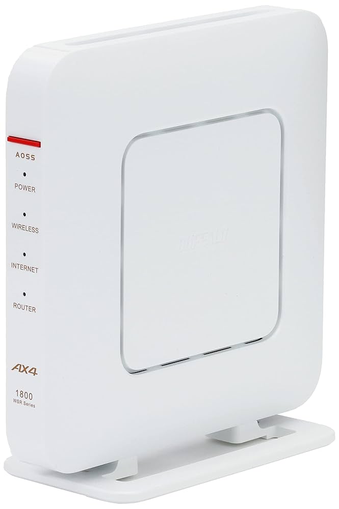 Buffalo - 【未使用】BUFFALO WiFiルーターWSR-1800AX4S/DWH WSR-1800AX4S/DWH : Wi-Fiルーター : AirStation | バッファロー